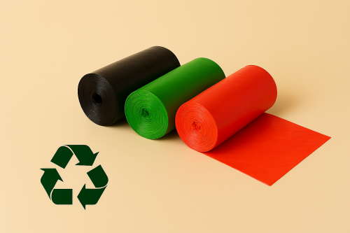 Kantong plastik "bag on roll"