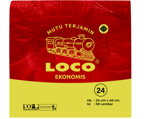 LOCO Ekonomis Merah 24x40