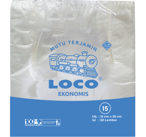 LOCO Ekonomis Putih 15x30