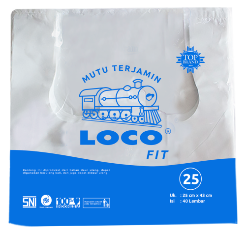 LOCO Fit Putih 25x43