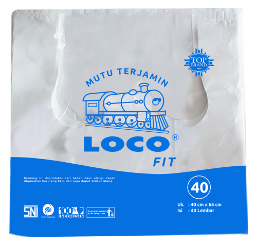 LOCO Fit Putih 40x65