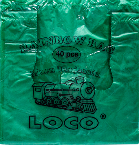 LOCO Rainbow Hijau 15x30