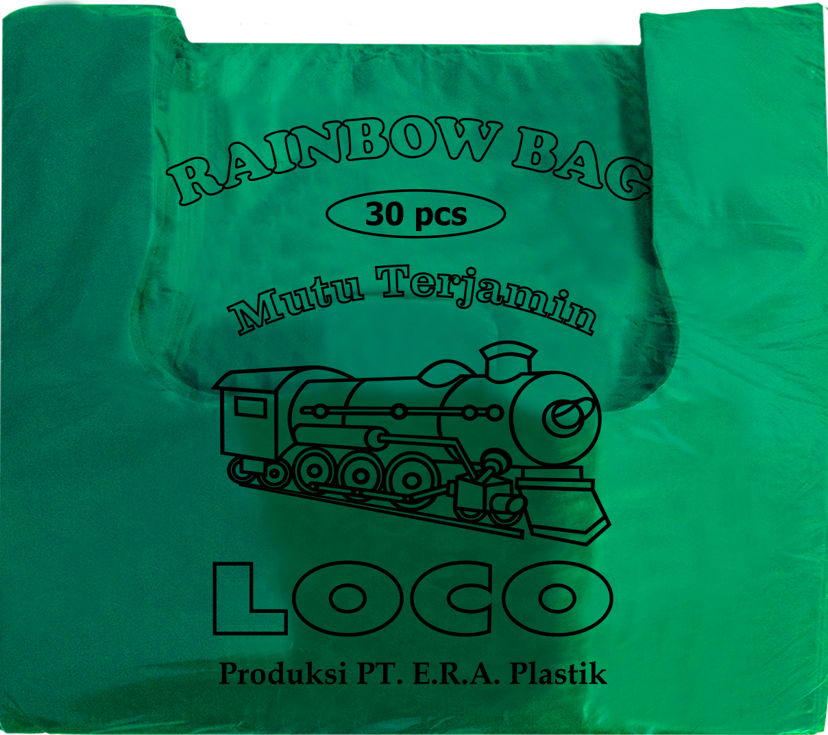 LOCO Rainbow Hijau 24