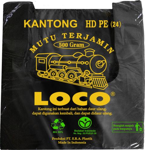 LOCO Tebal Hitam 24x40