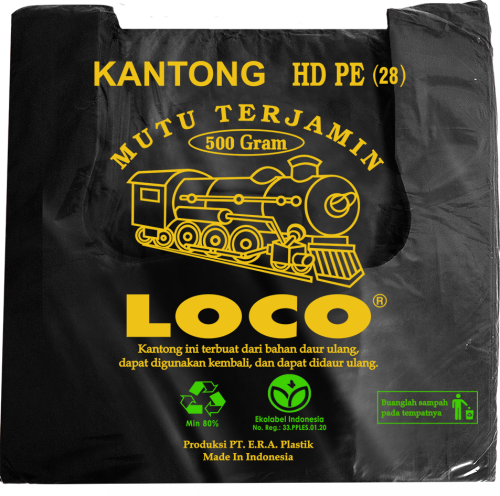 LOCO Tebal Hitam 28x48