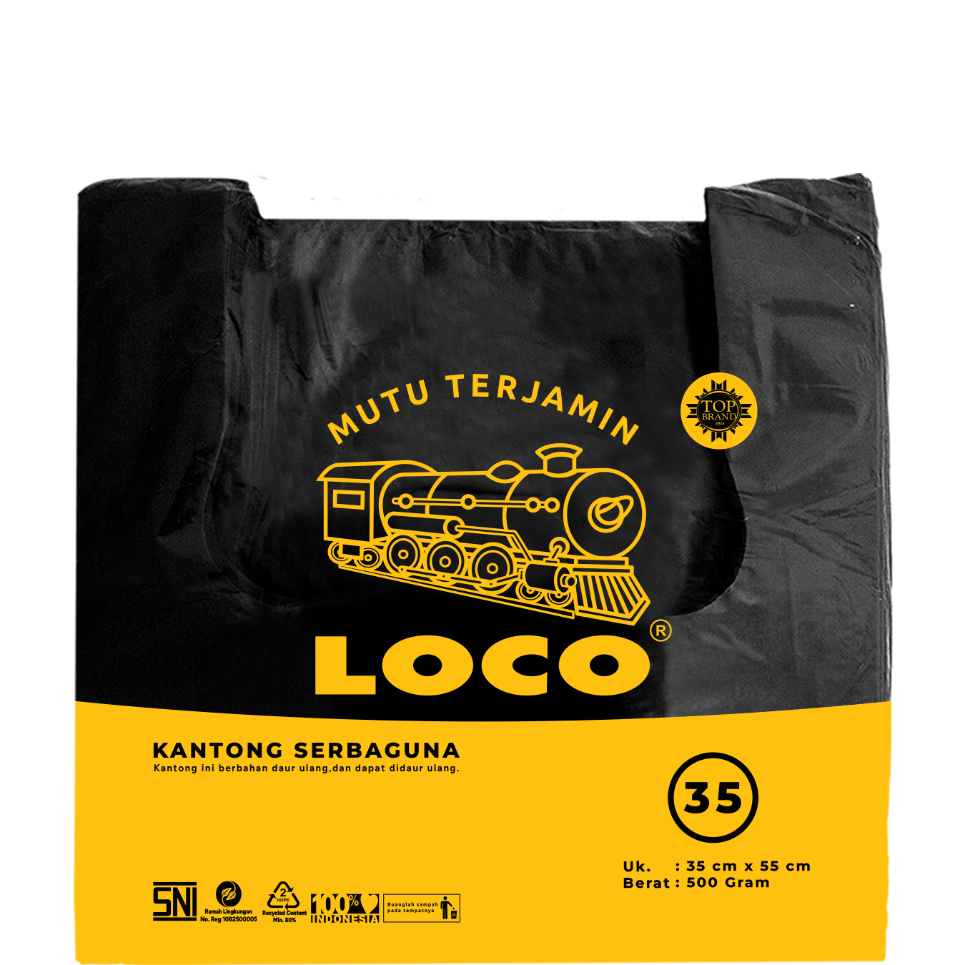 LOCO Tebal Hitam 35