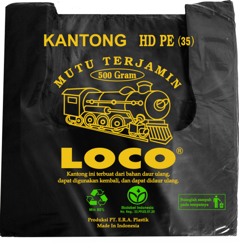 LOCO Tebal Hitam 35x55