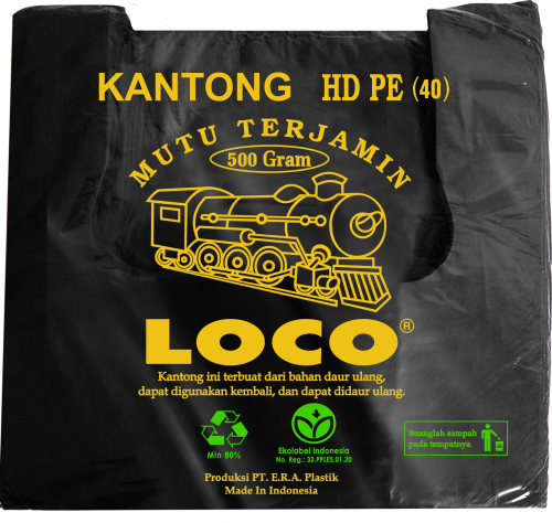 LOCO Tebal Hitam 40x60