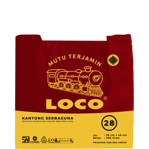 LOCO Tebal Merah 28x48