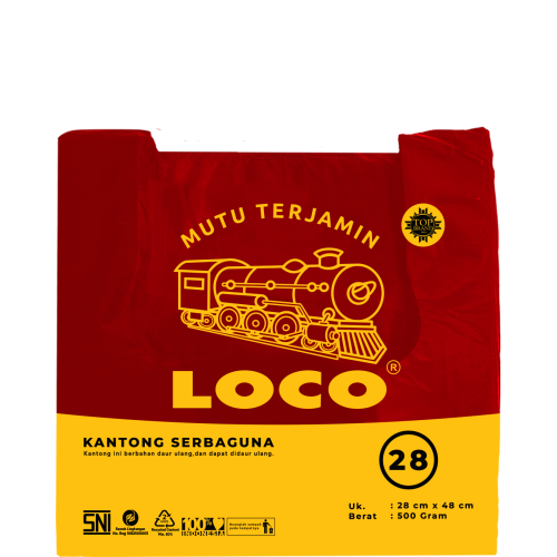 LOCO Tebal Merah 28x48