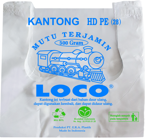 LOCO Tebal Putih 28x48