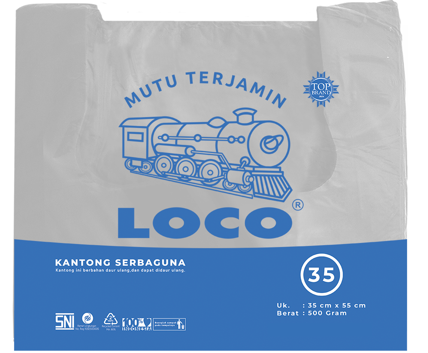 LOCO Tebal Putih 35