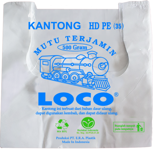 LOCO Tebal Putih 35x55