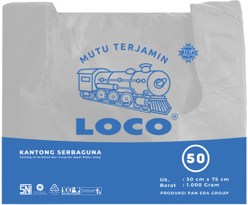 LOCO Tebal Putih 50x75